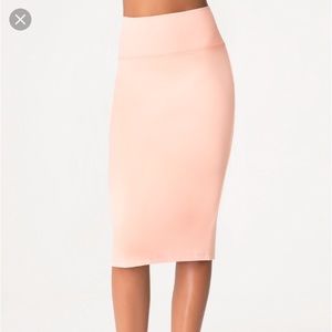 NWT Bebe Knit Midi Skirt